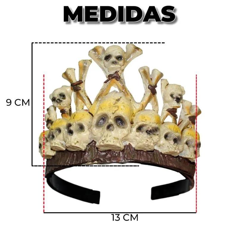 TIARA/COROA CAVEIRA